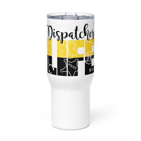 Dispatcher Travel mug with a handle